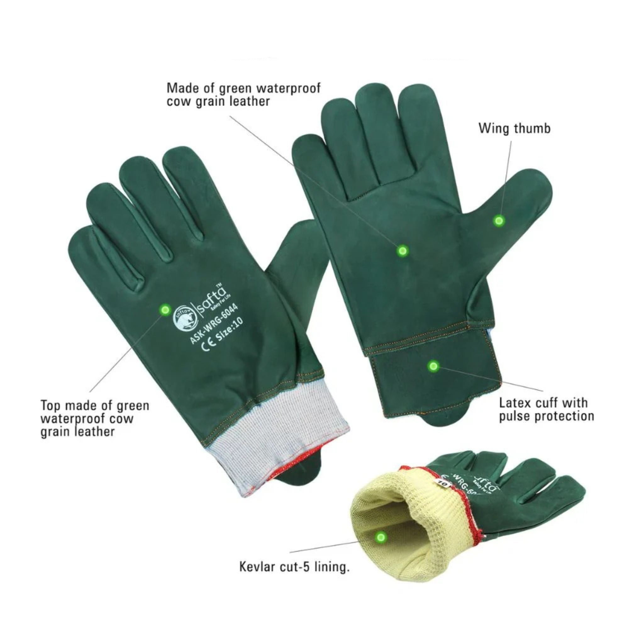 Thorn Proof Gardening Gloves cut resistant gloves saftabee