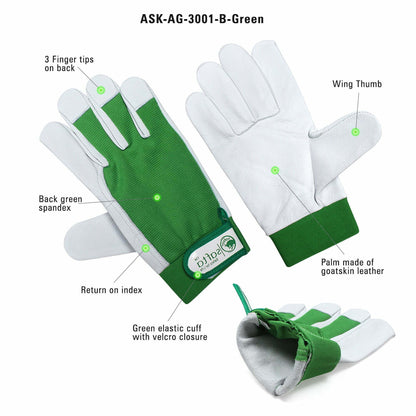 work gloves men and women leather work gloves light duty gloves safta bee