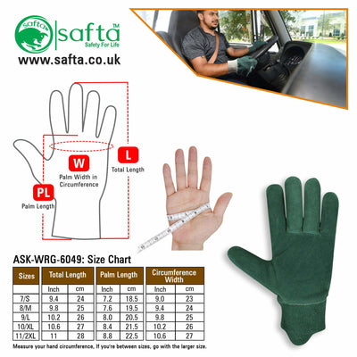waterproof thermal gloves safta uk