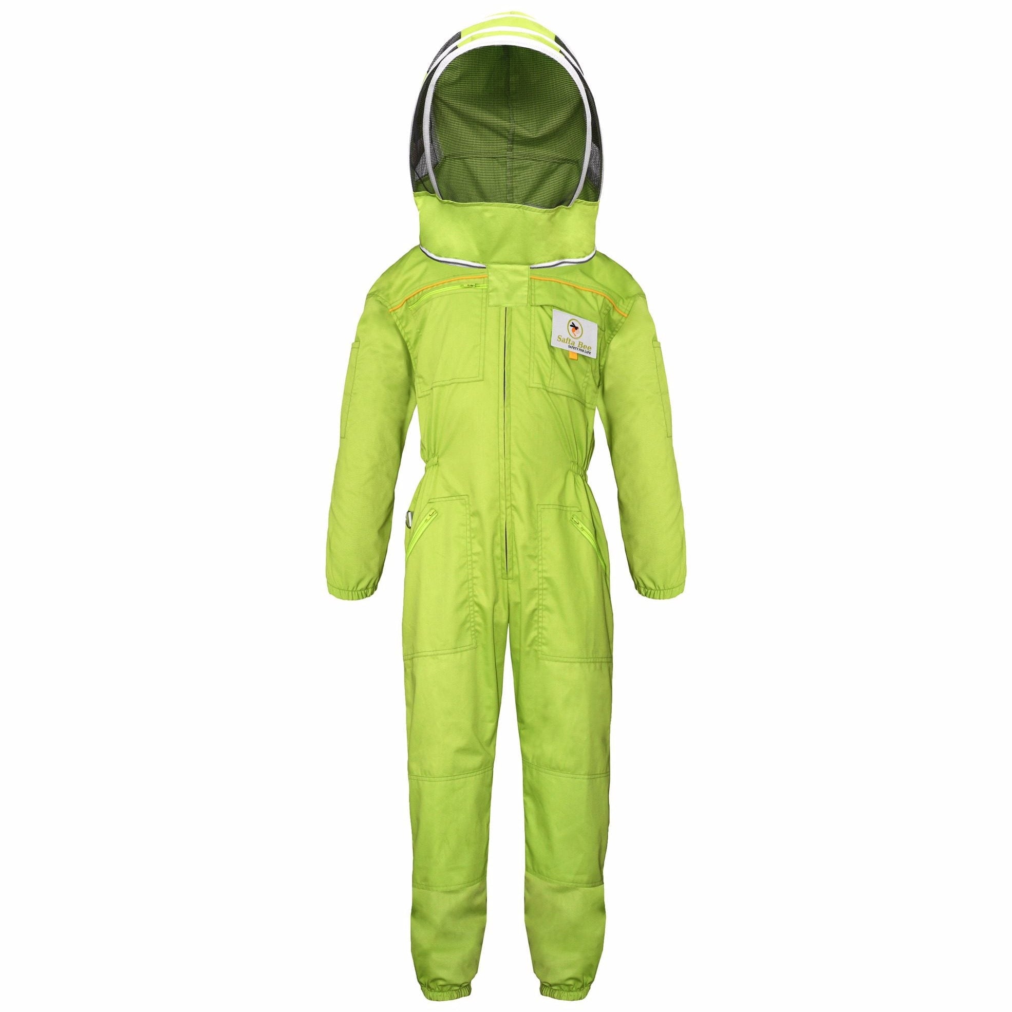 Forest green beekeeper suit cotton, ultra-breeze cotton, sting proof bee suit design for beekeeping comfort and safety.